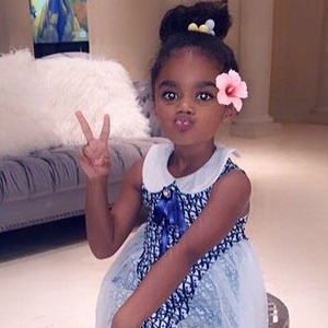 Kalea Marie Cephus posing for a photo shoot. 